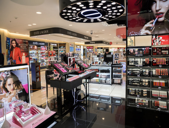 Perfume and cosmetic shop
